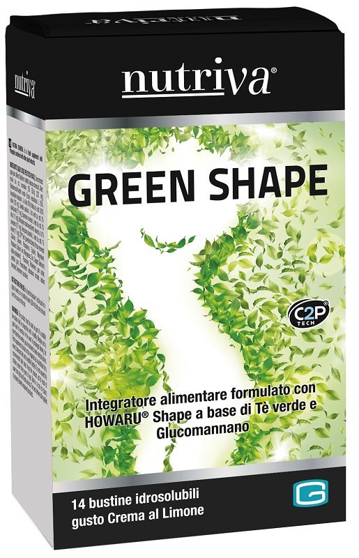 Nutriva Green Shape Integratore Controllo del Peso 14 Bustine