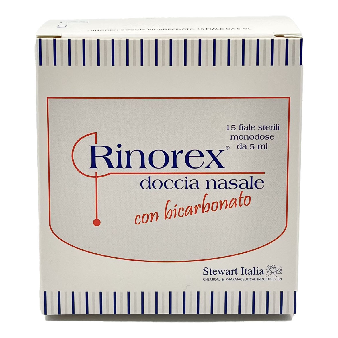 Rinorex doccia aerosol bicarbonato 15 fiale da 5 ml