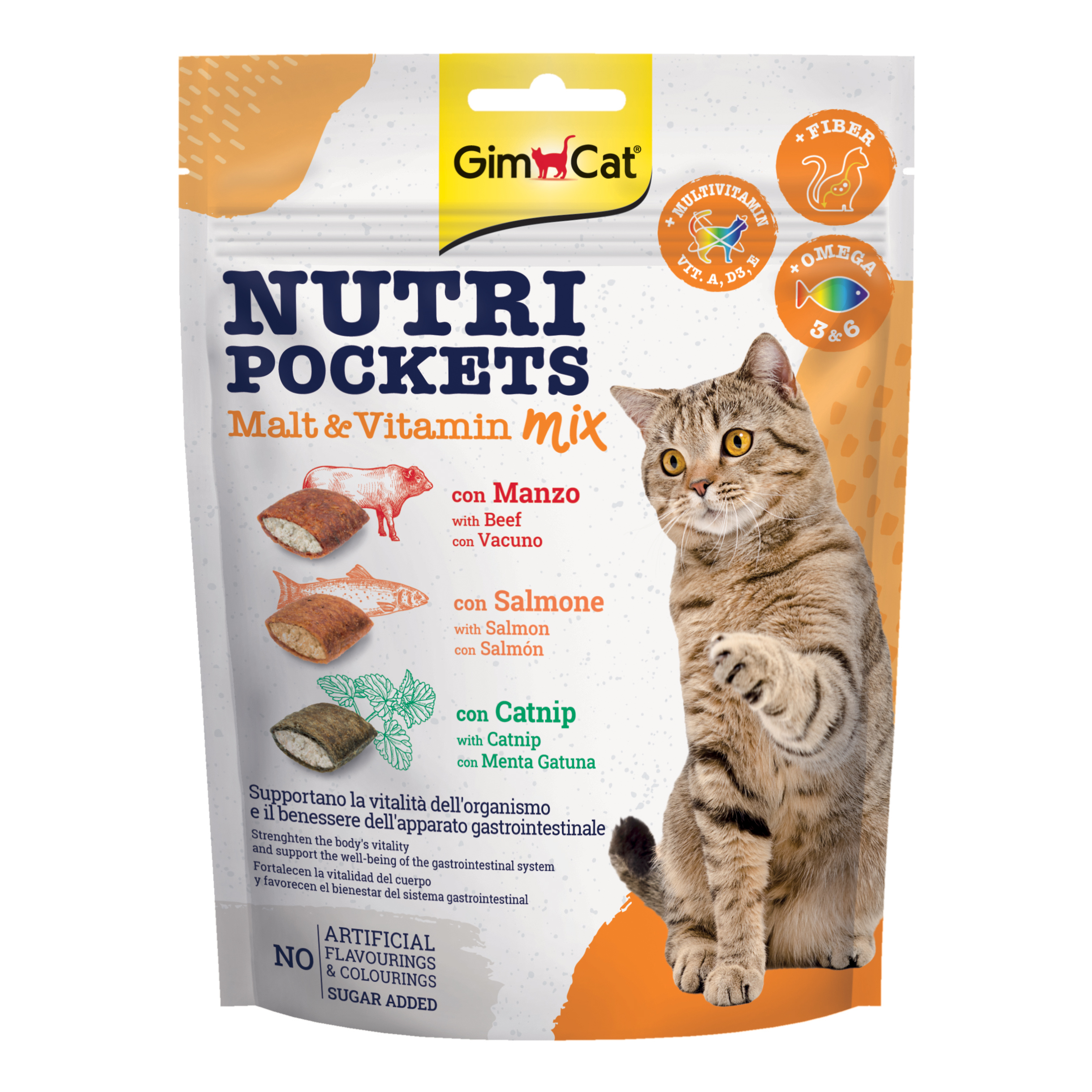 Gimcat nutri pockets mal&amp;vit