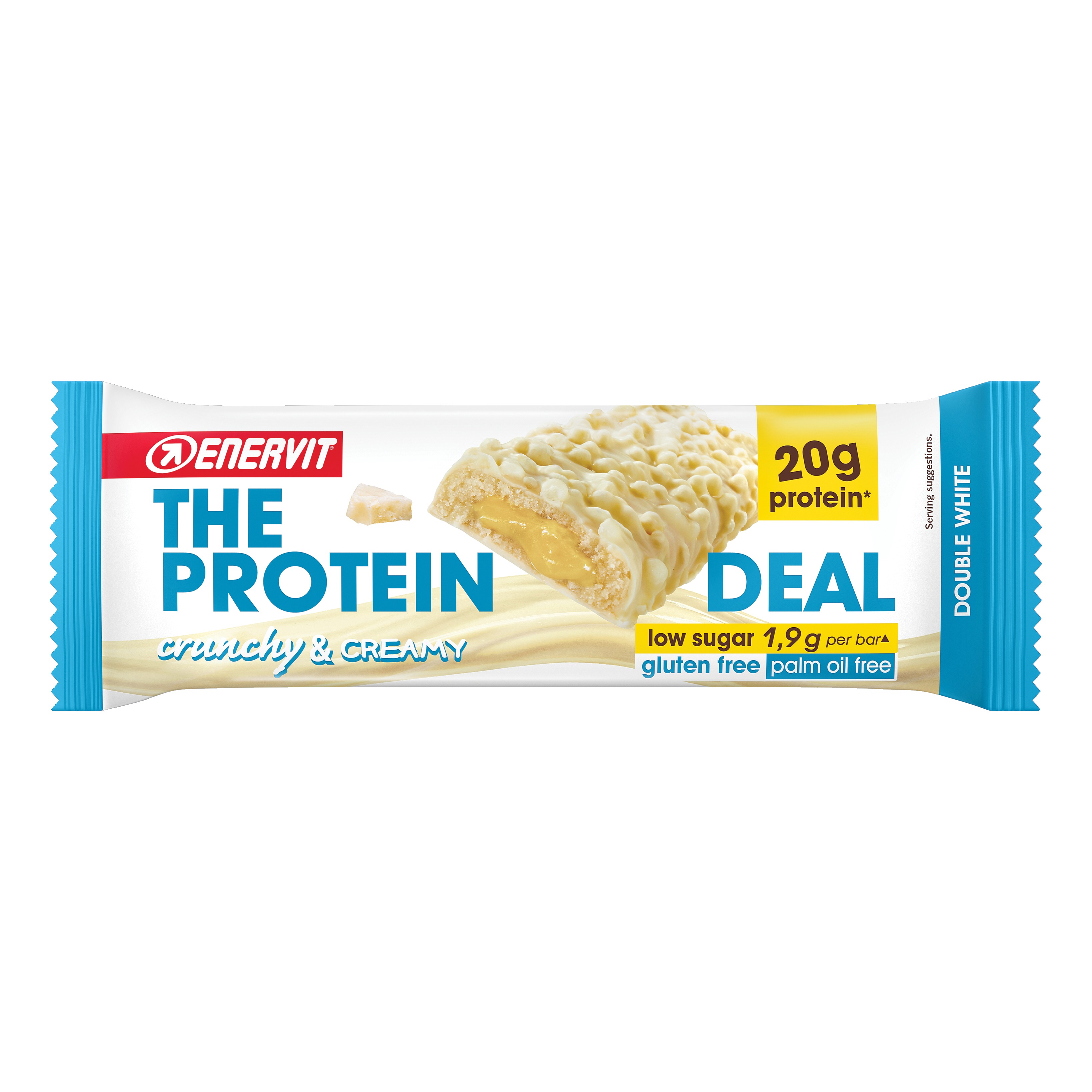 Enervit protein deal bar double white 55 g