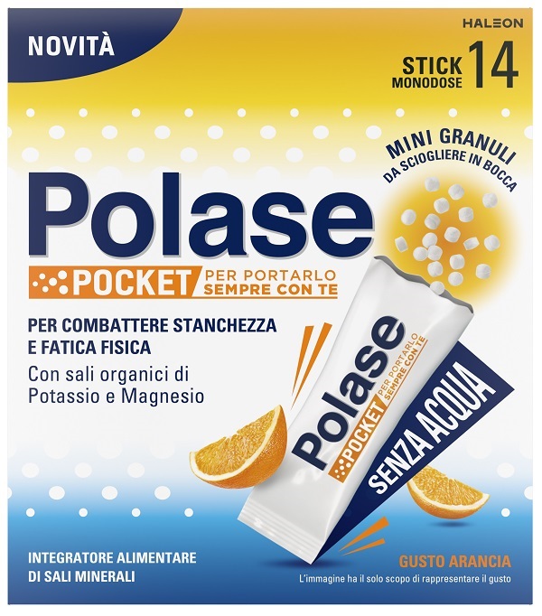 Polase Pocket Integratore Alimentare Sali Minerali 14 Stick Gusto A...