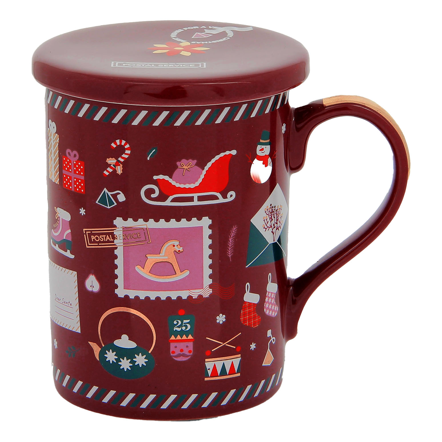 Neavita Infusiera Rossa Natale 340 ml
