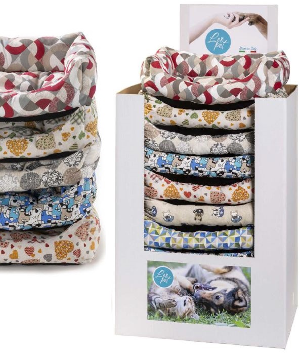 Leopet Cuccia Rodi Cuscino Fisso 60X70