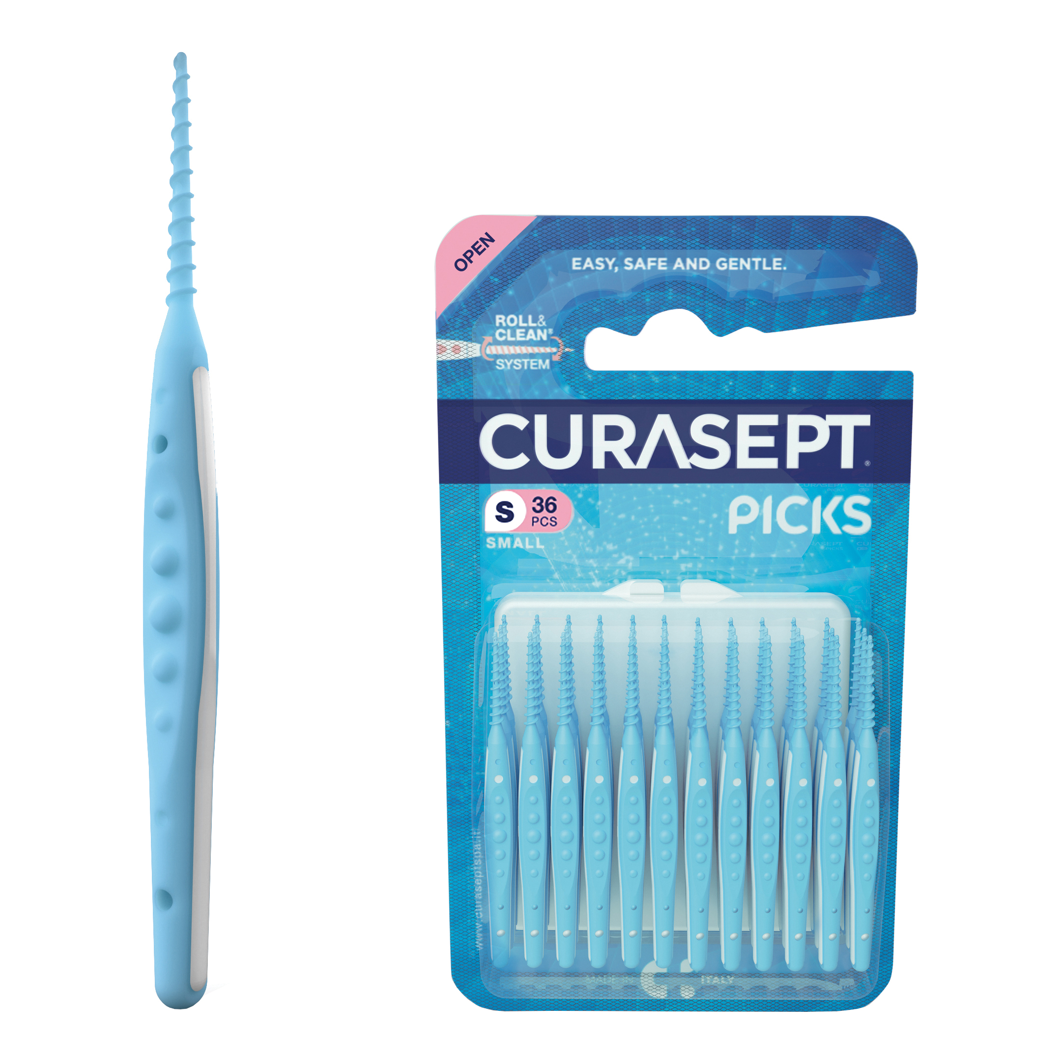 Curasept picks small 36 pezzi