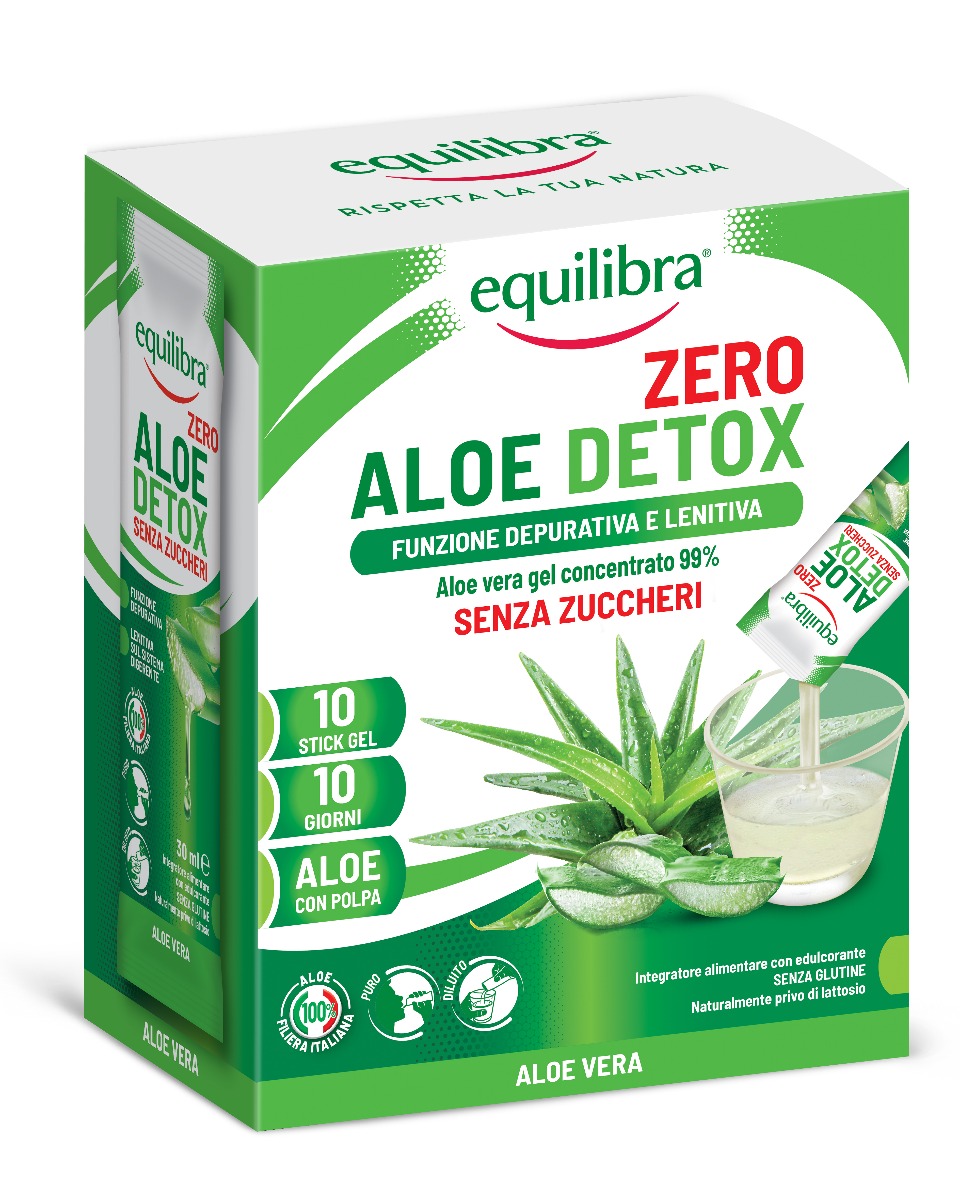 Equilibra Aloe Detox Zero Depurativo 12 Stick