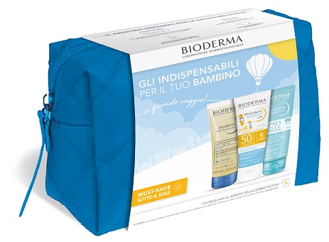 Bioderma travel kit summer kids 1 atoderm huile de douche 100 ml + 1 photoderm pediatrica lait 100 ml + 1 photoderm aftersun 100 ml