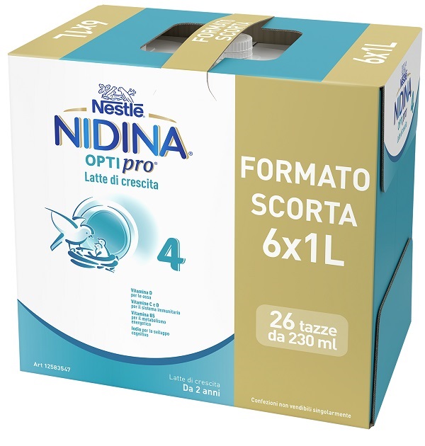 Nidina optipro 4 liquido 6 x 1 l