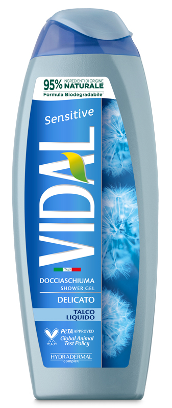 VIDAL - Sensitive - bagnoschiuma 250 ml