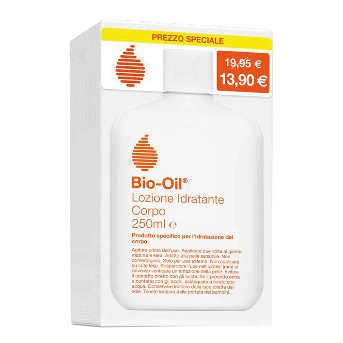 Bio oil lozione corpo taglio prezzo
