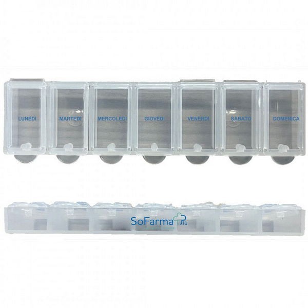 Portapillole settimanale sofarmapiu'