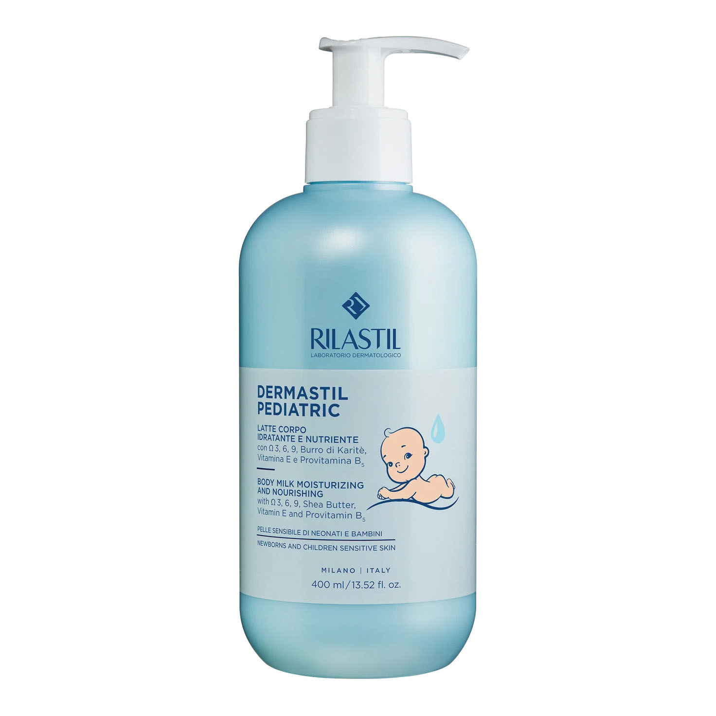 Rilastil dermastil pediatric latte corpo ng 400 ml