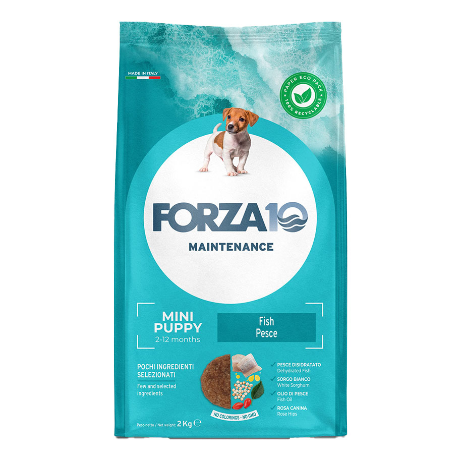 Forza 10 mantenimento dogm/lpup pesce dry12 kg 1 pezzo
