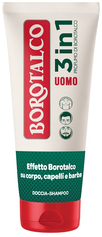 BOROTALCO - Uomo - Doccia Shampoo 3 In 1 Profumo Di Borotalco 200 Ml