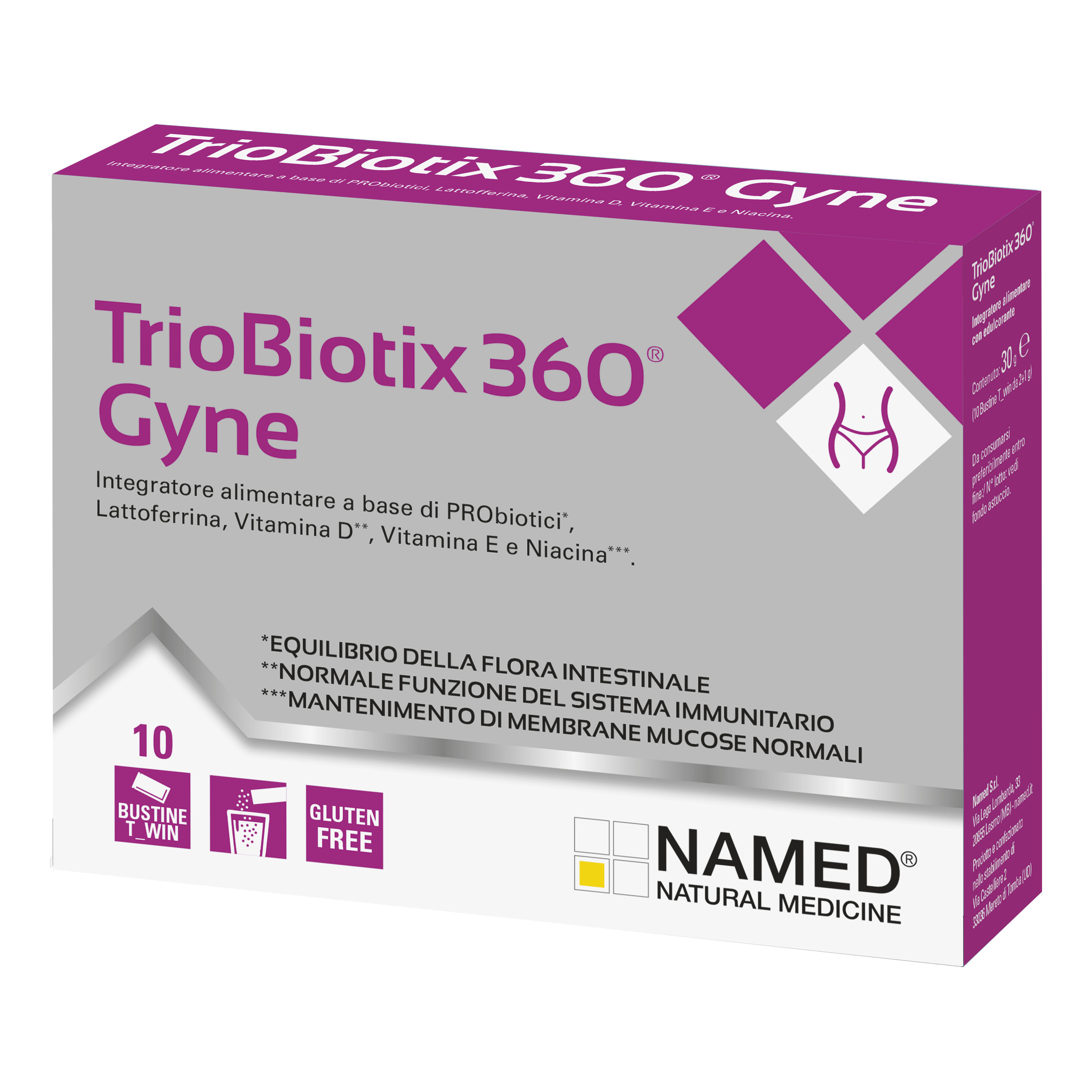 Triobiotix360 gyne 10 bustine t-win