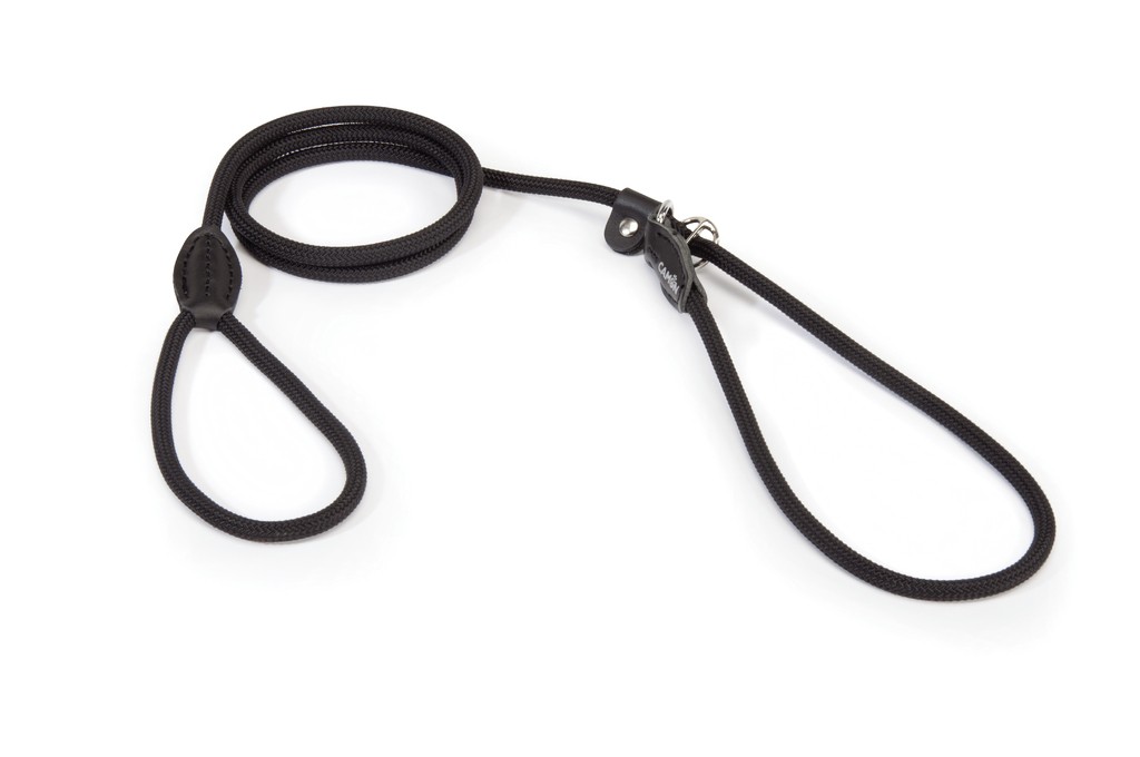 Camon Cane Guinzaglio A Strangolo In Nylon 11 Mm X 120 Cm Nero