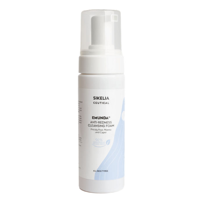 mousse detergente anti rossore