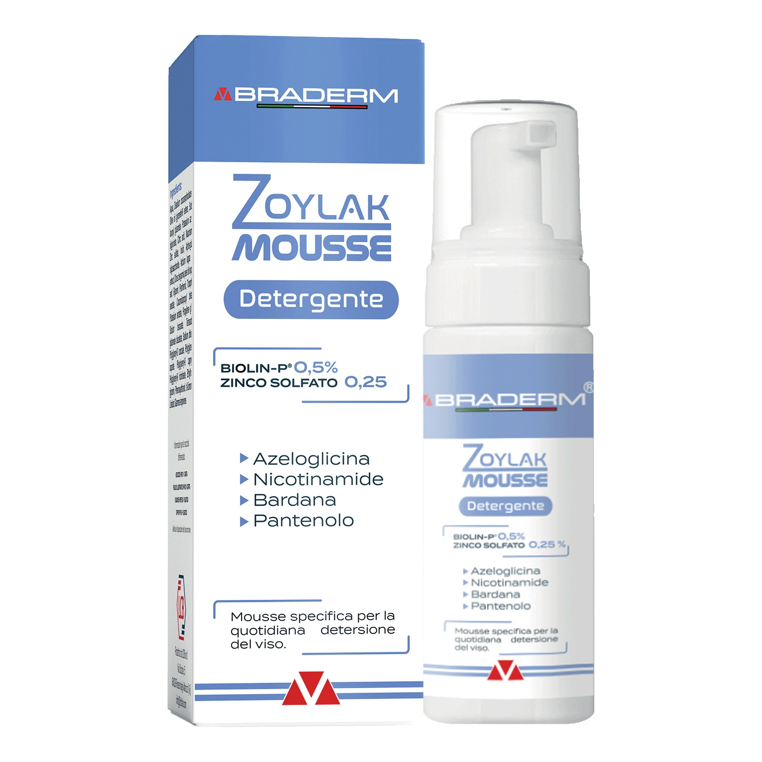Zoylak mousse detergente