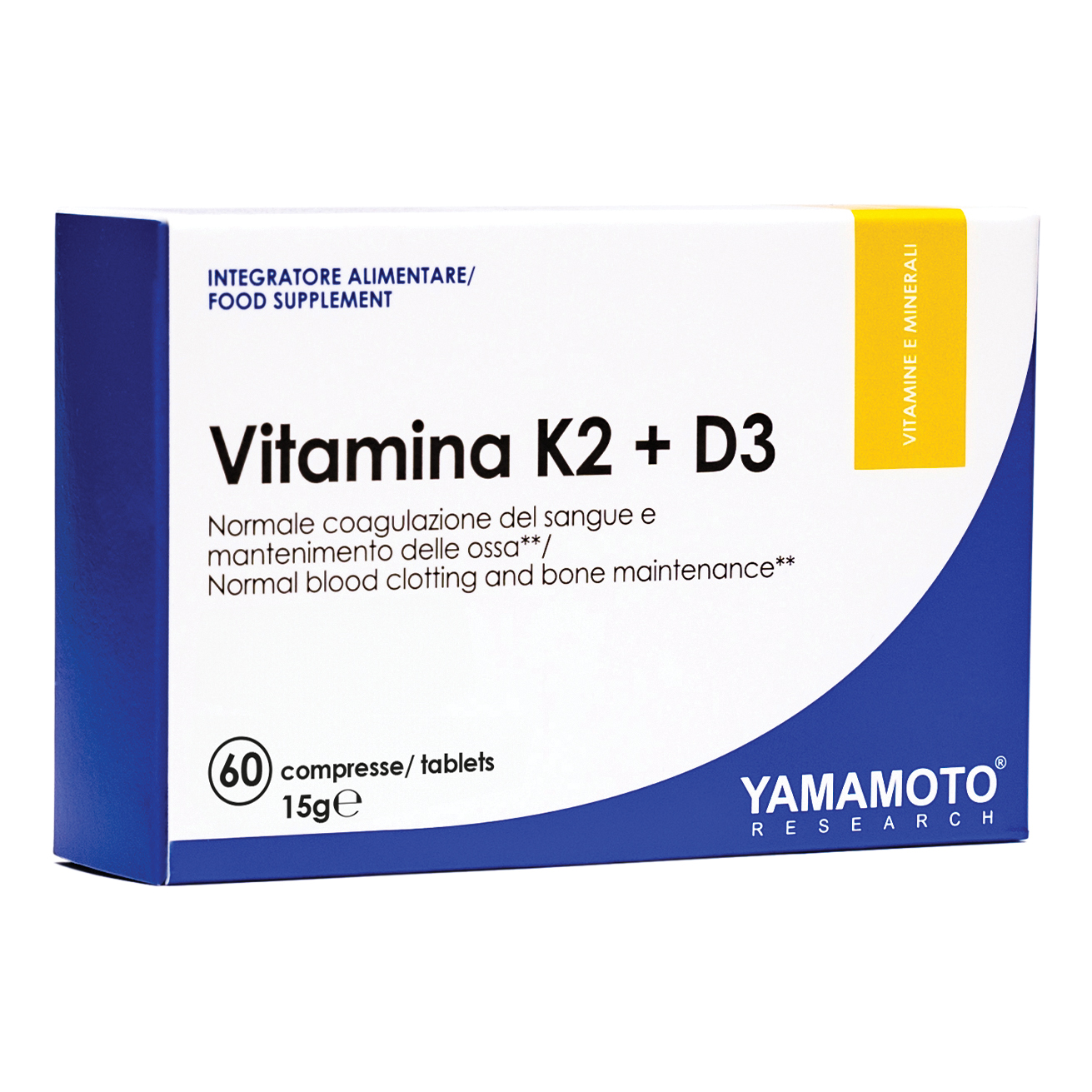 Yamamoto research vitamina k2+d3 60 compresse