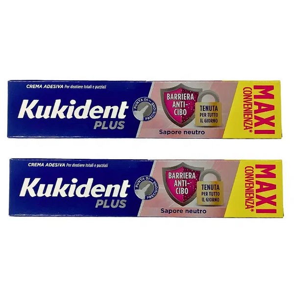 Kukident bipacco barriera anti cibo neutro 57 g