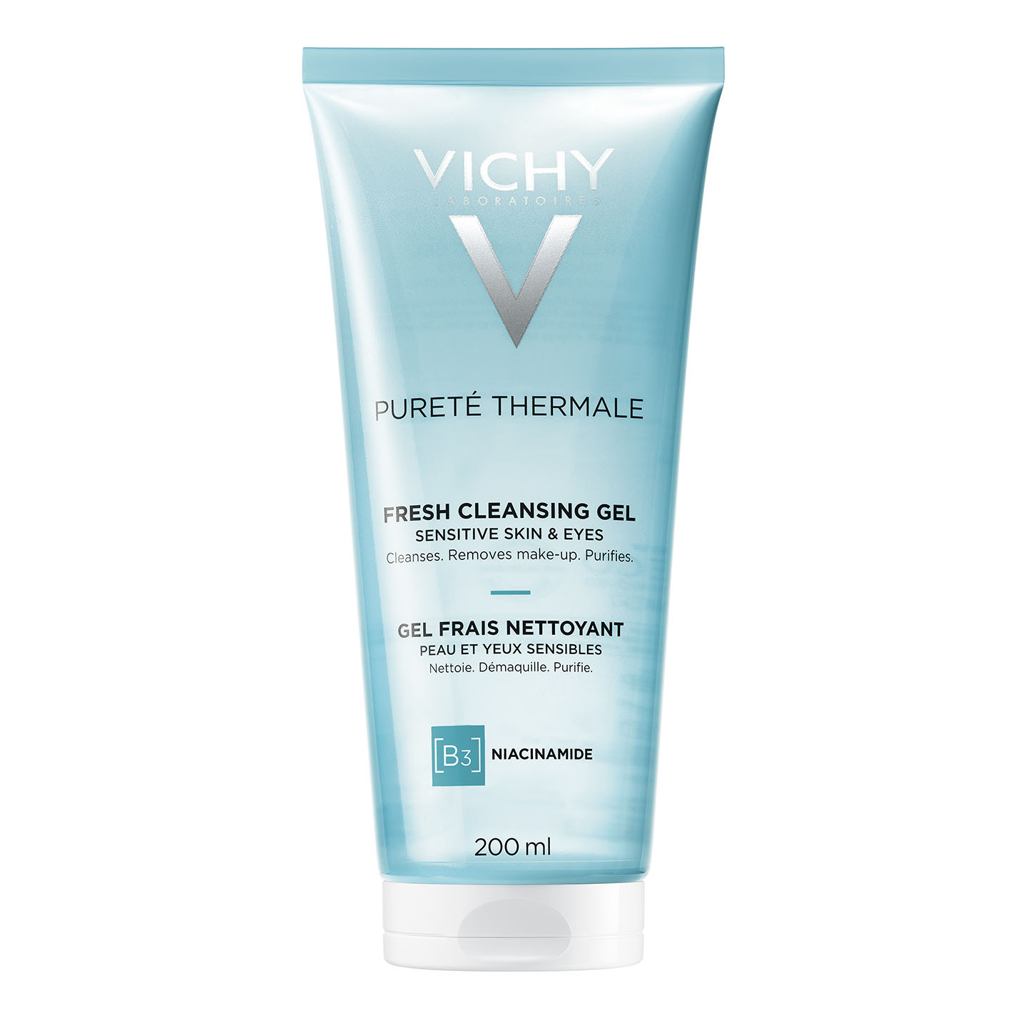 Purete thermale gel frais nettoyant sensibles 200 ml