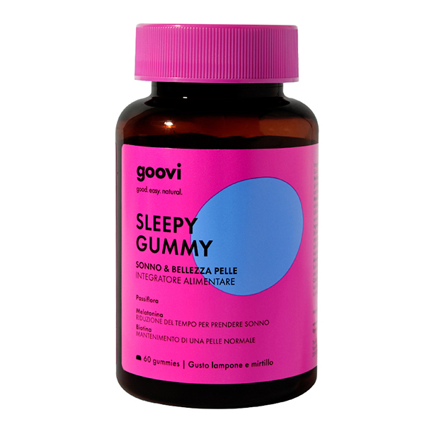 Goovi sonno&amp;bellezza pelle sleepy 60 gummies