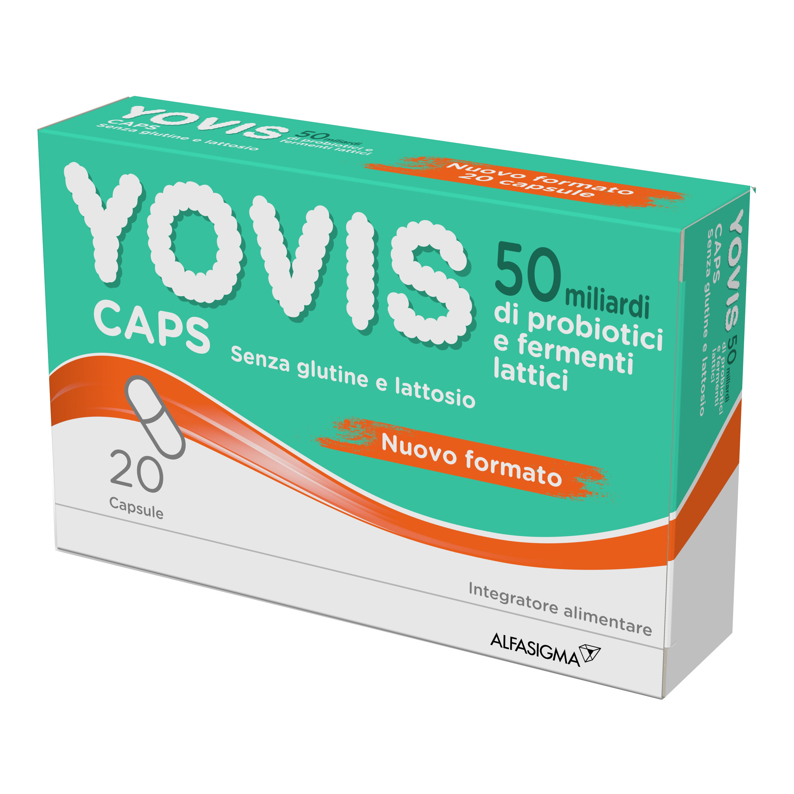 Yovis Caps 50 Miliardi Integratore Fermenti Lattici Vivi e Probioti...