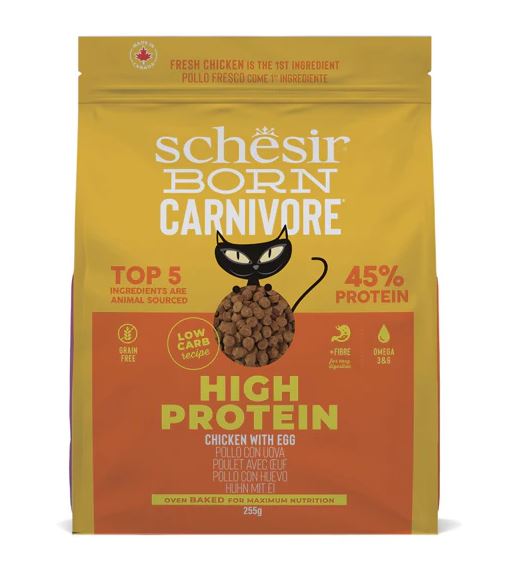 Schesir Gatto Born Carnivore Adulto Pollo &amp; Uova 255 Gr