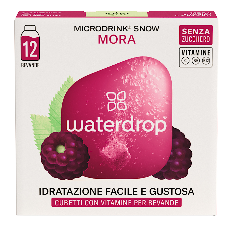 Waterdrop microdrink mora 12 cubetti 2 g