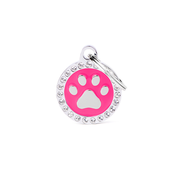 My Family Medaglietta Pink Glam Paw