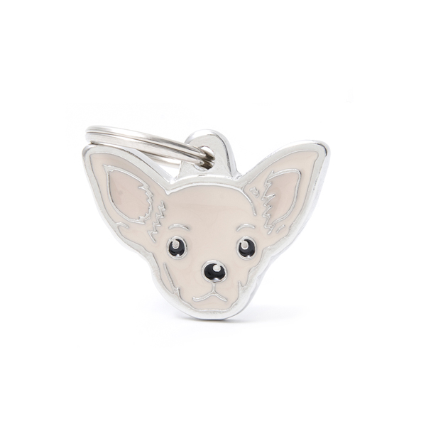 My Family Medaglietta Cream Chihuahua