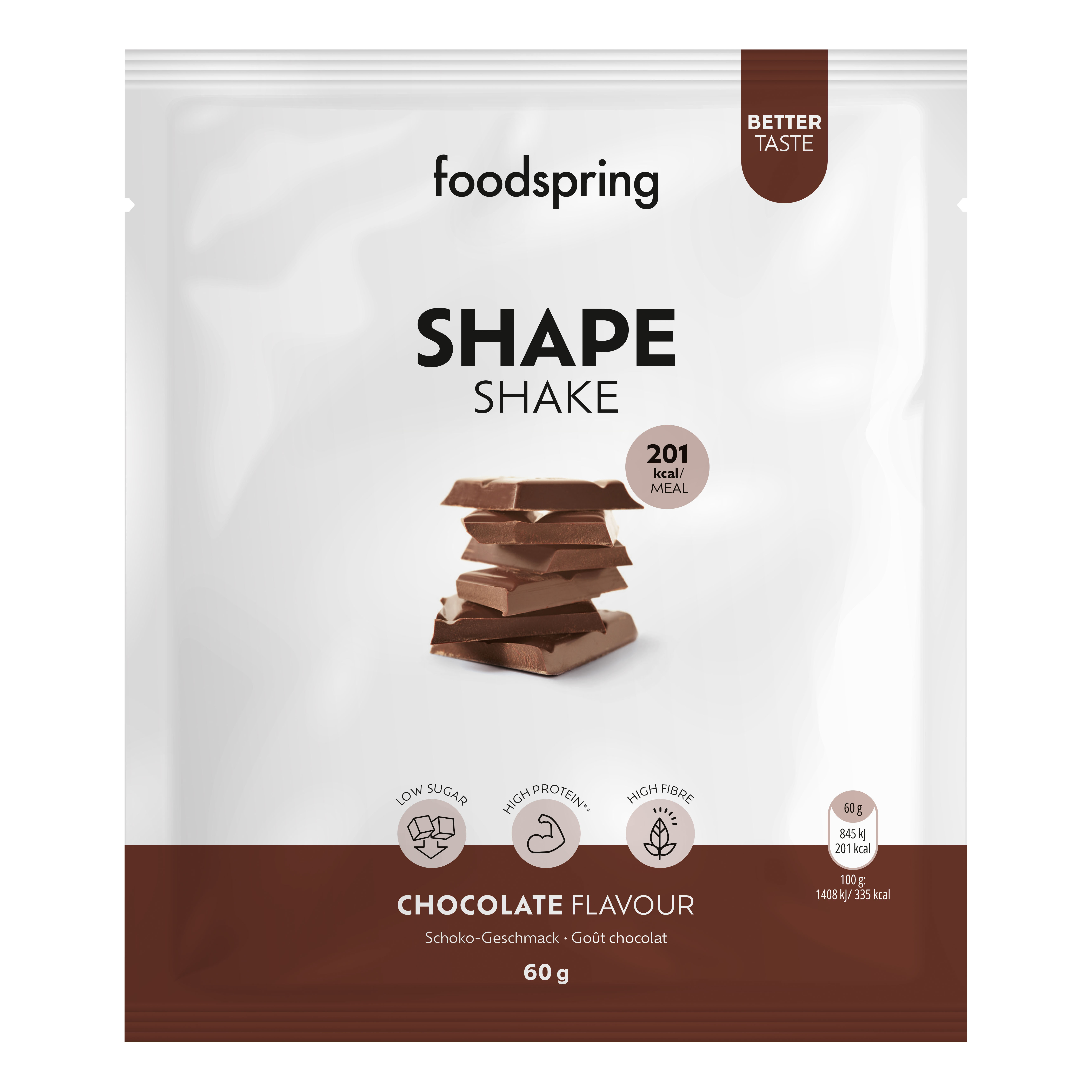Shape shake cioccolato 60 g