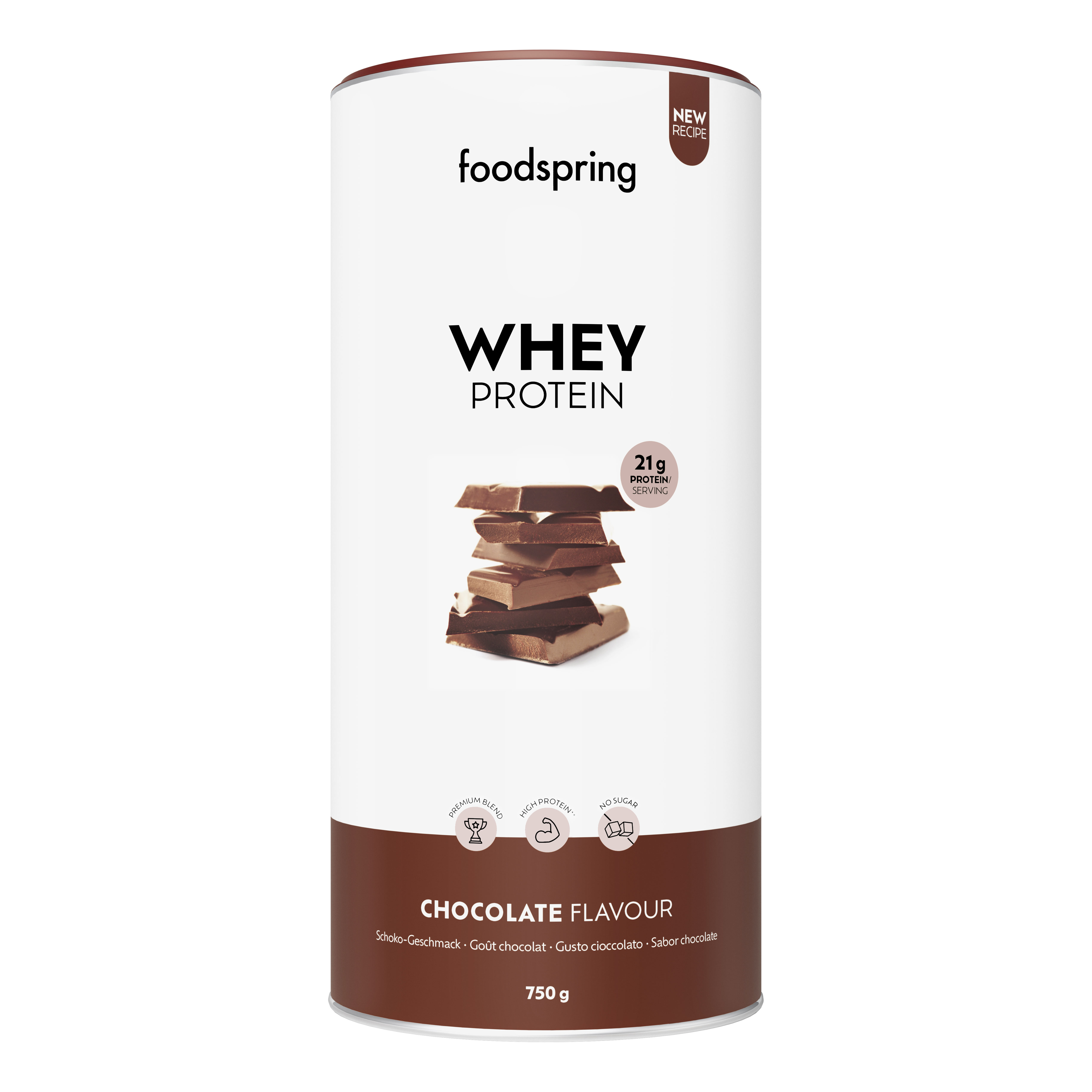 Whey protein cioccolato 750 g