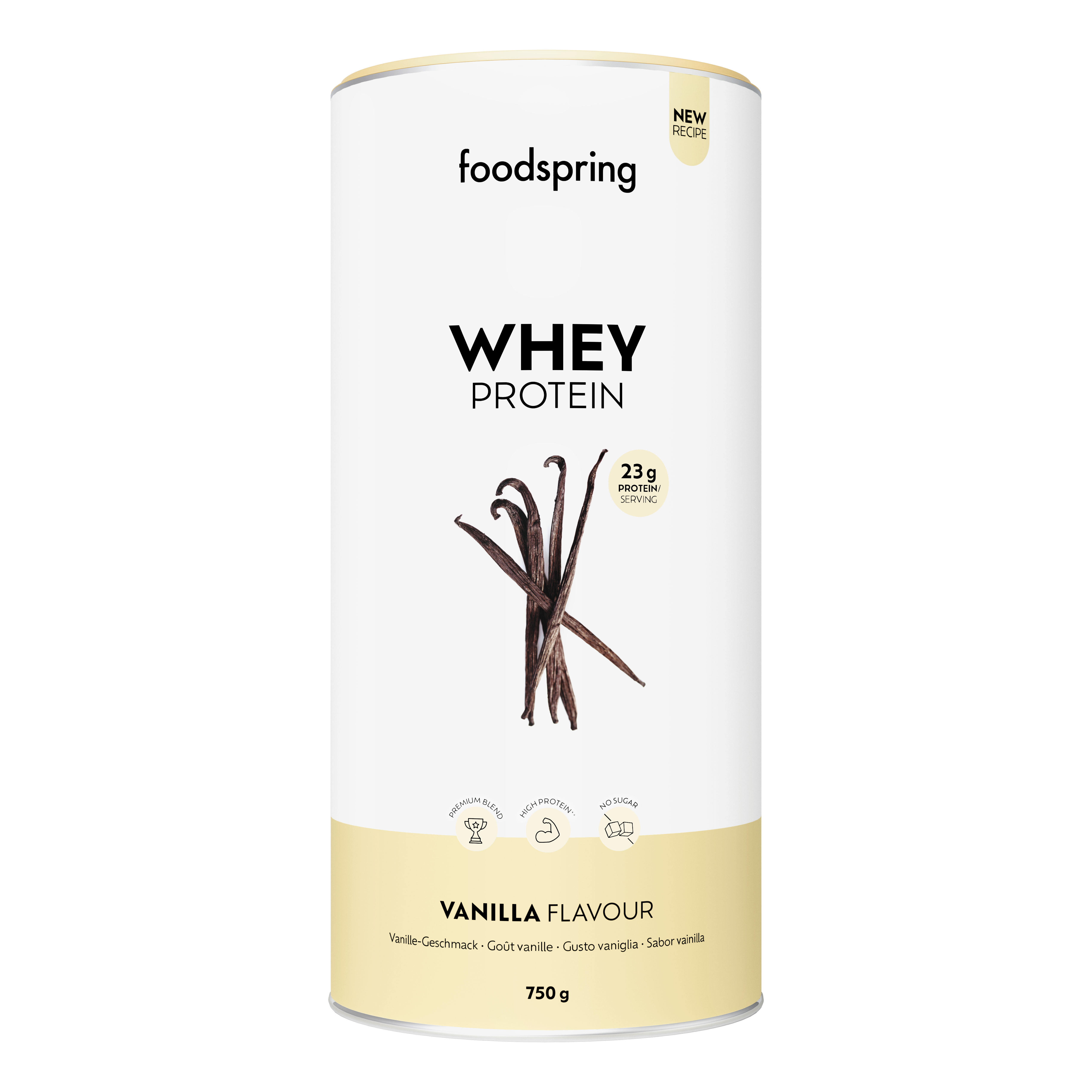 Whey protein vaniglia 750 g