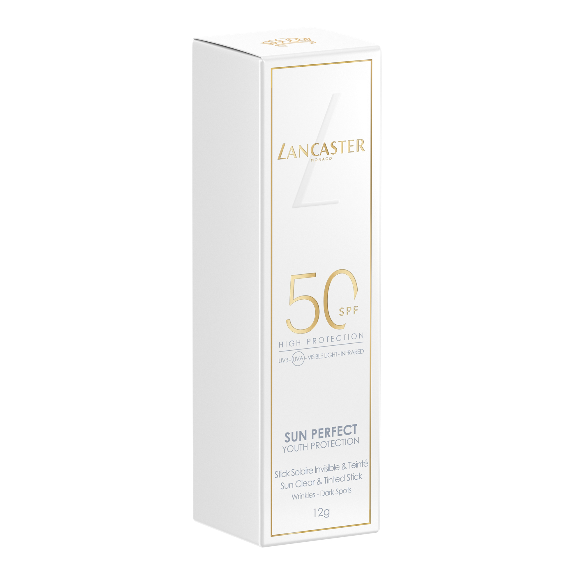 Lancaster sun perfect sun clear &amp; tinted stick spf50