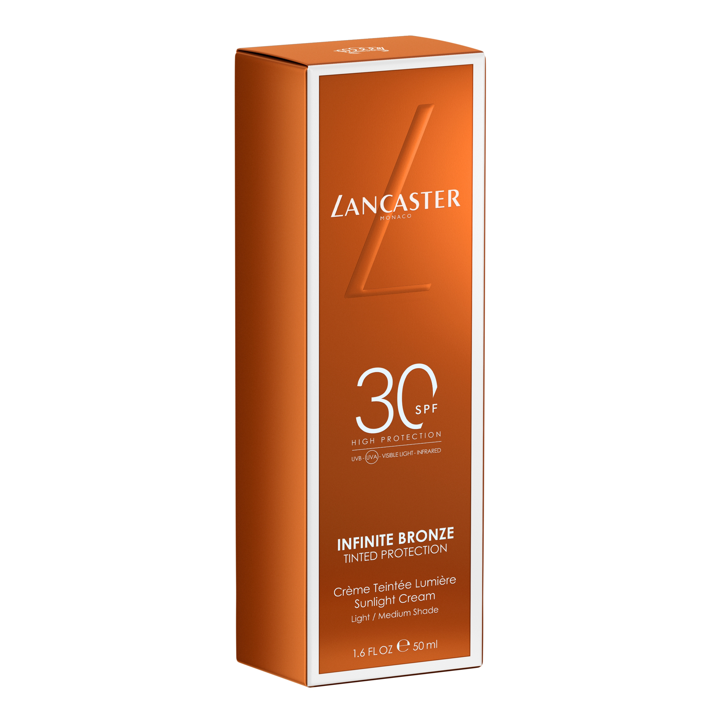 Lancaster infinite bronze sunlight cream spf30 shade 1