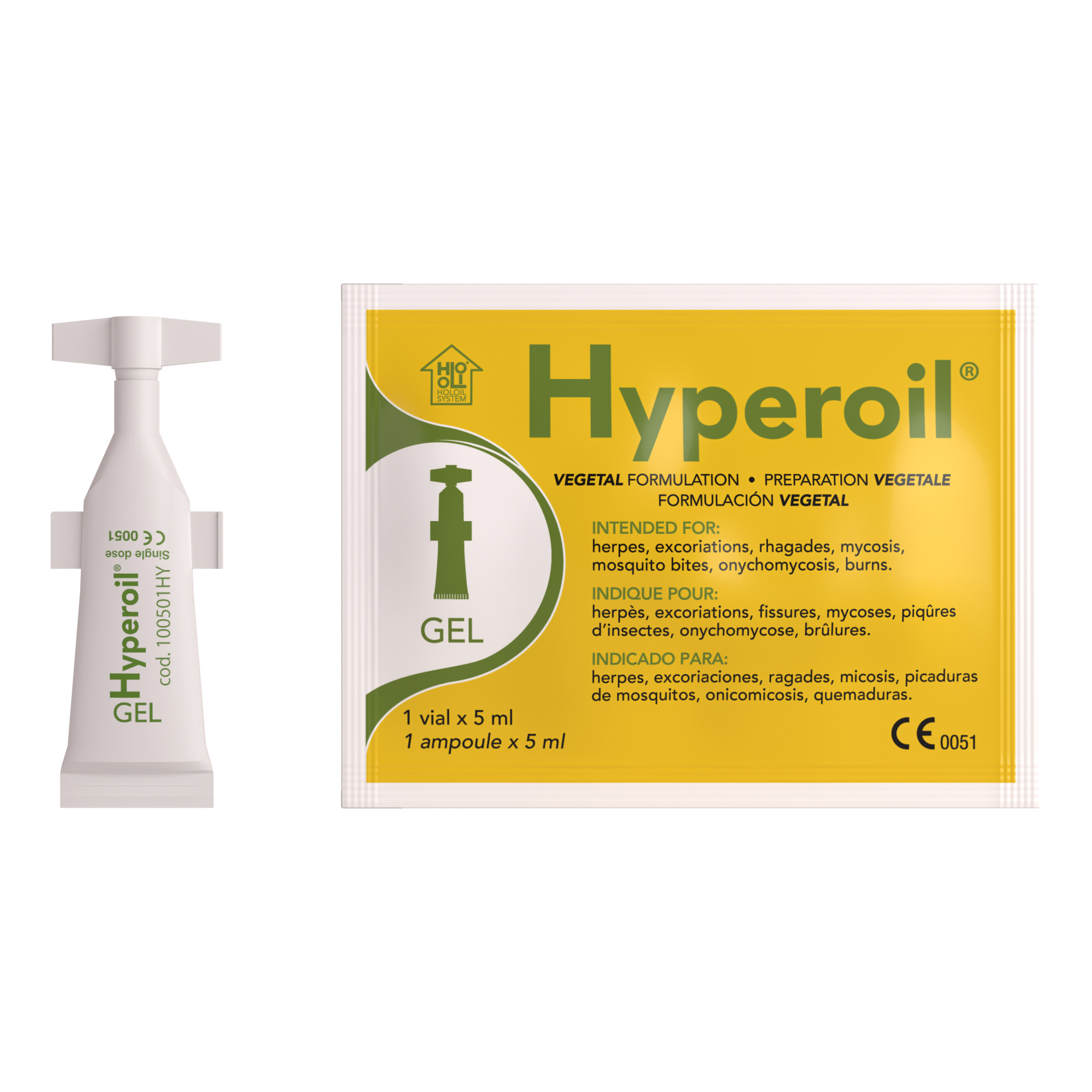 Holoil 1 monod. gel 5ml