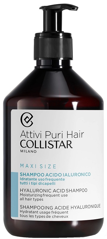 Maxi size shampoo acido ialuronico 500 ml