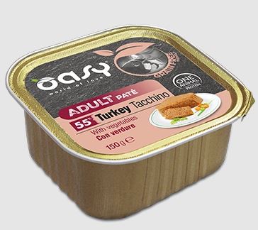 Oasy Cane Grain Free Adulto Tacchino &amp; Verdure 150 Gr