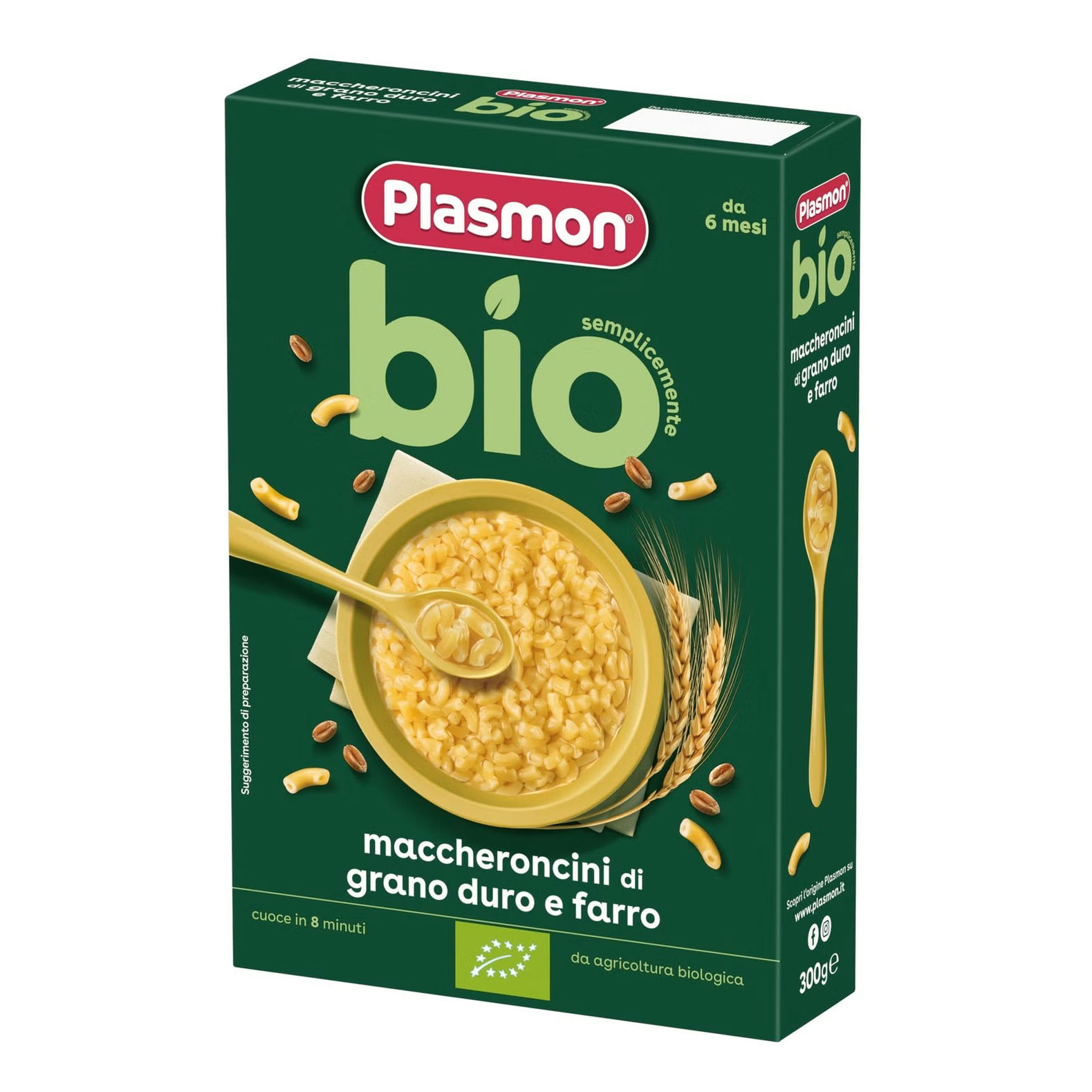 Plasmon pastina bio maccheroncini 300 g