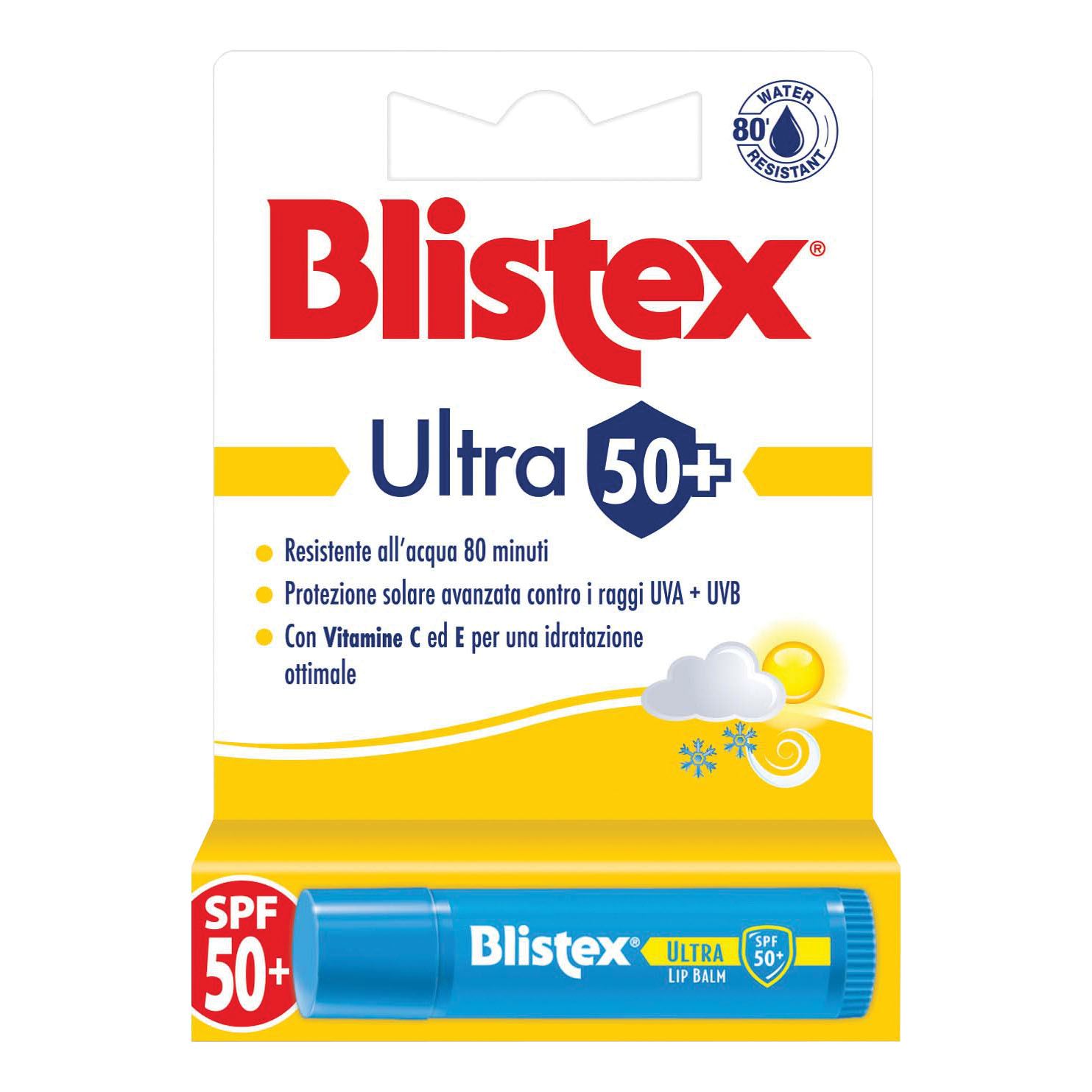 Blistex ultra 50+ stick labbra