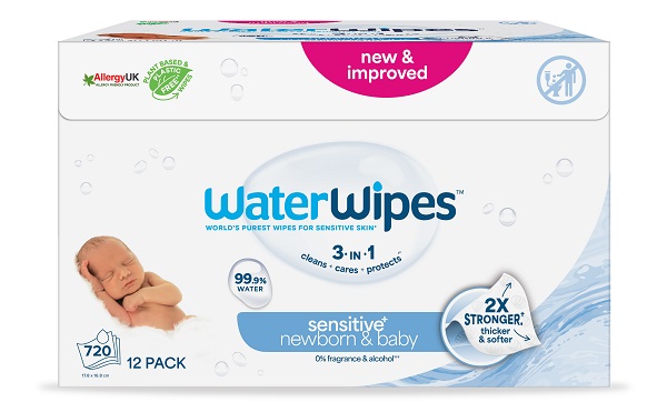 Waterwipes baby core salviettine 12 pack da 60 pezzi