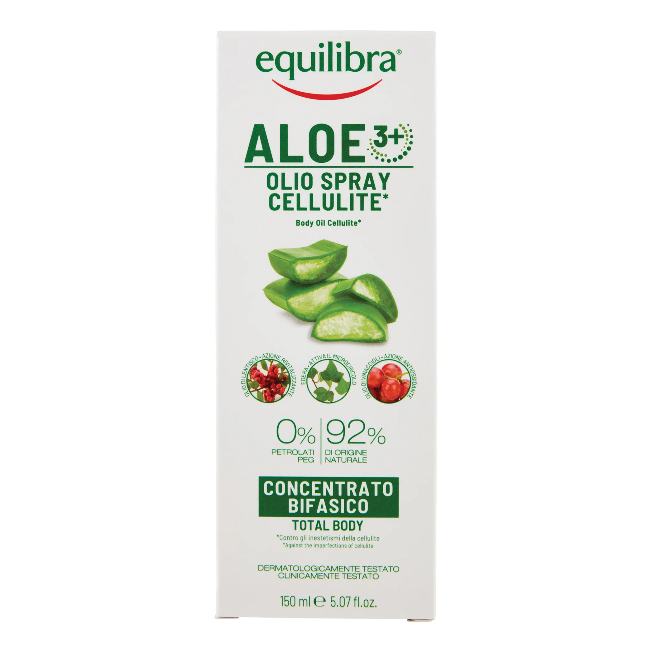 Equilibra Aloe Olio Corpo Cellulite 150 Ml