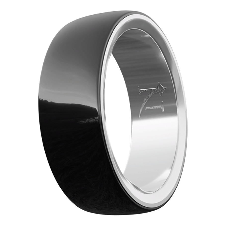 Niah moon smart ring diametro 20,10 mm funzione touch e health care nero