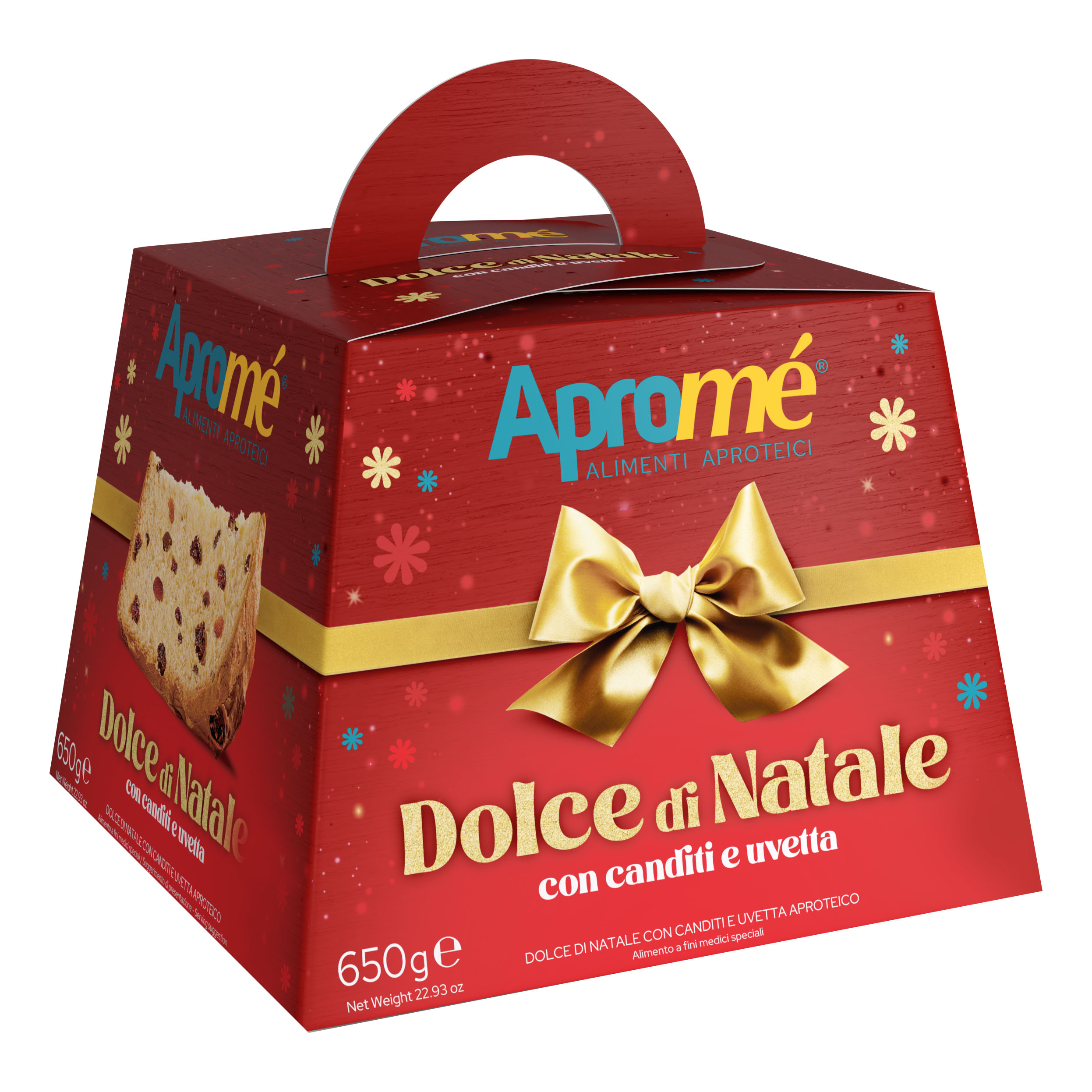 Aprome' dolce di natale con canditi &amp; uvetta 650 g