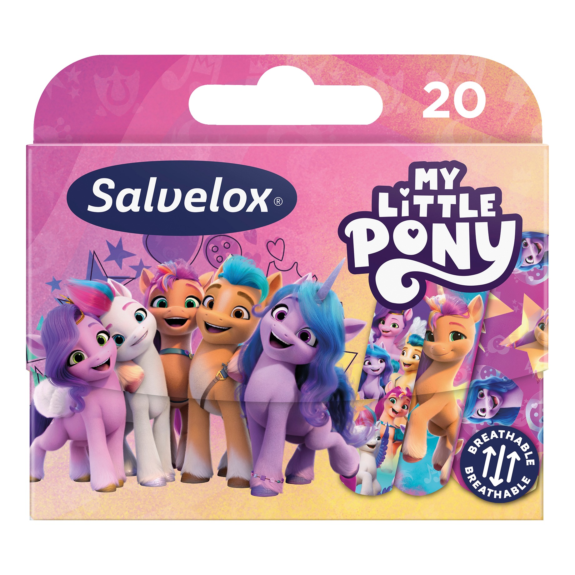 Cerotto salvelox my little pony 20 pezzi