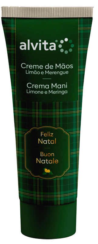 Alvita crema mani natale 2024 limone &amp; meringa 100 ml