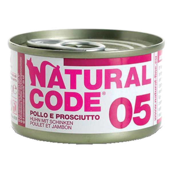 Natural Code Gatto Lattina (V6) Vellutata Pollo 85 Gr