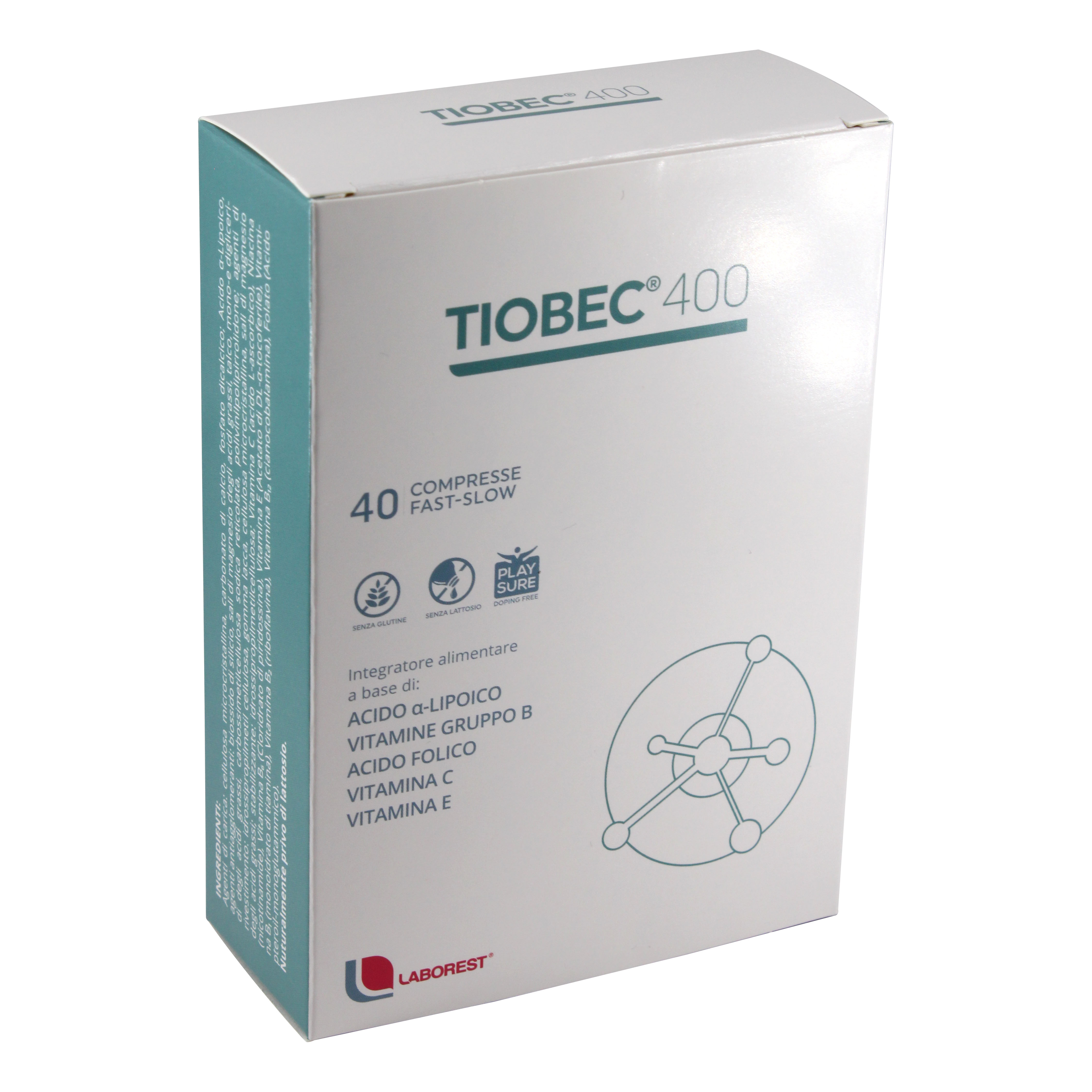 Tiobec 400 40 compresse fast-slow