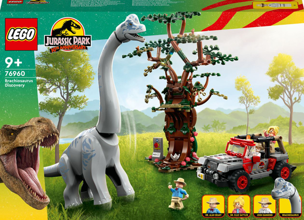 Scopri il Brachiosauro con Lego Jurassic World