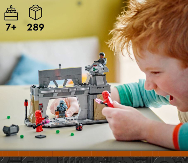 Lego star wars battaglia tra paz vizsla e moff gideon